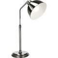 Ottlite Technologies Lamp, Desk, LED, 600 Lumens, Adj Height/Shade, 22inH, Nickel OTTL1205NK9SHPR